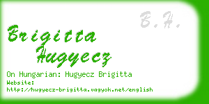 brigitta hugyecz business card